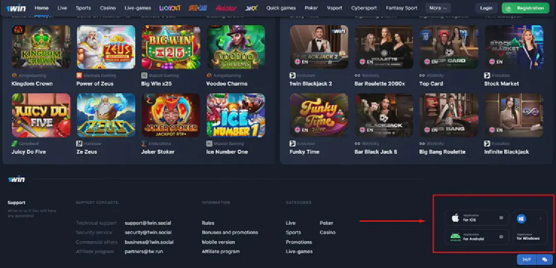 Download 1win Aviator app